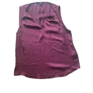 🎁Banana Republic Deep Purple Sleeveless Blouse